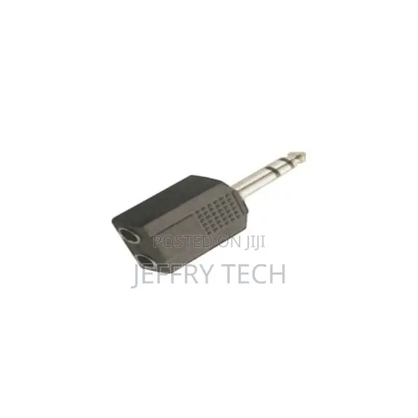 P2 Stereo Adapter Plug for 2 Jack P10 M 1990a