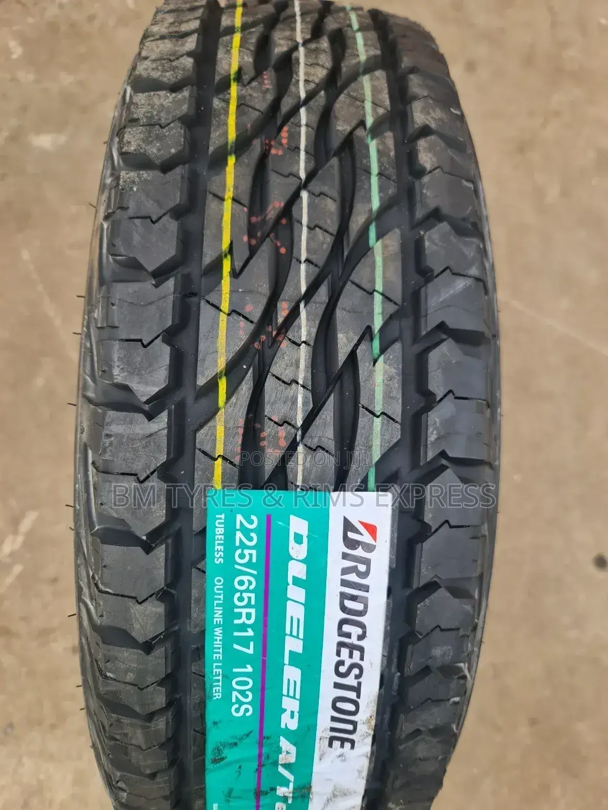 225 /65 R17 Bridgestone Tyres(All Terrrain)