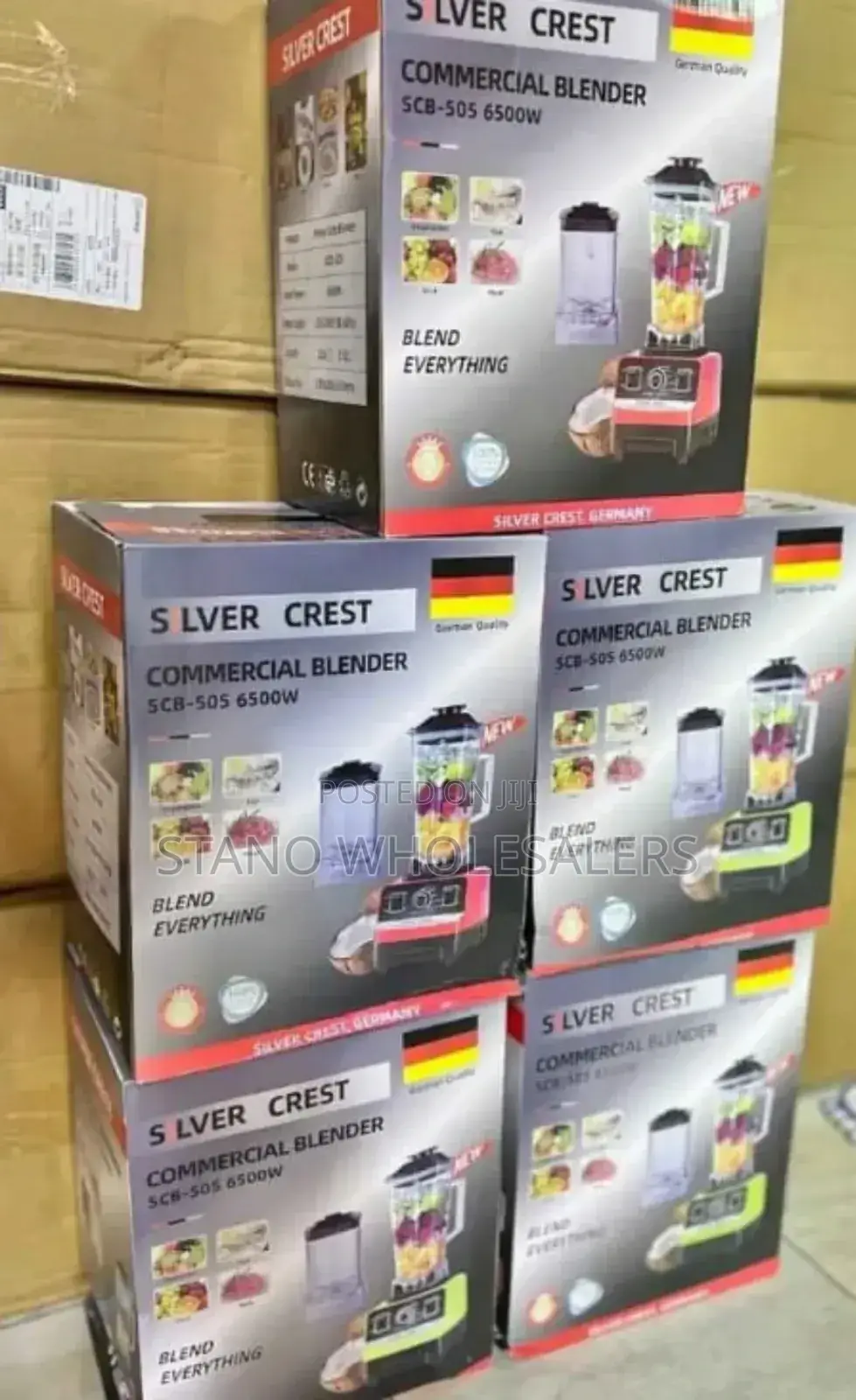 Brand New Silver Crest Commercial Blender