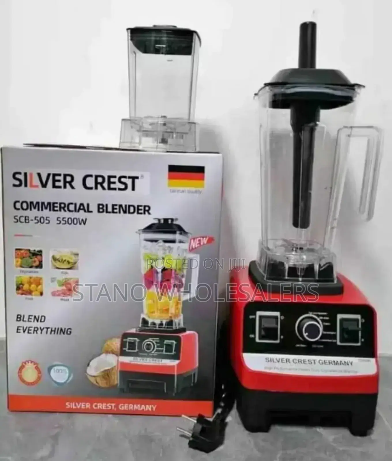 Super Silver Crest Commercial Blender