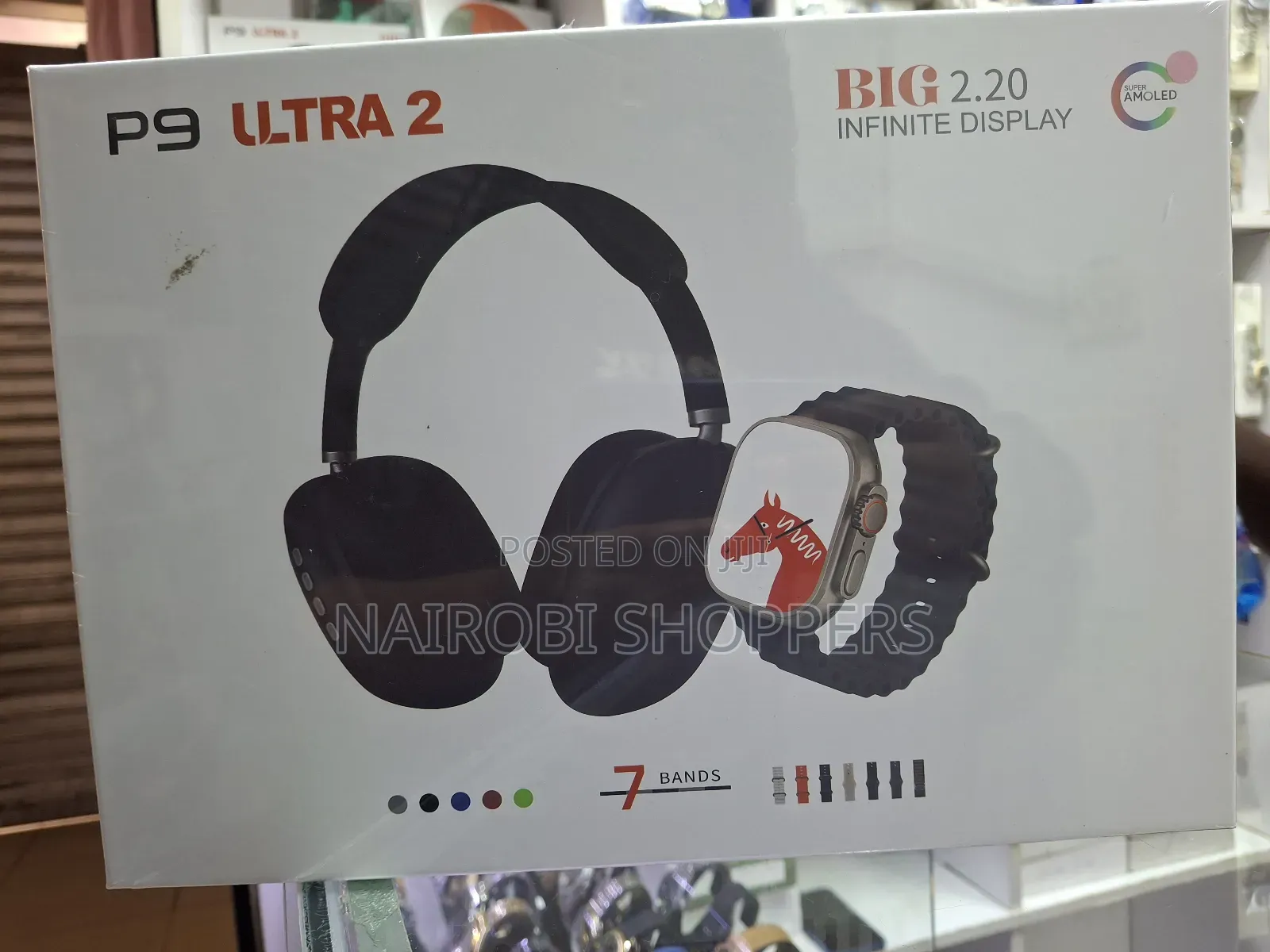 P9 Ultra 2 Smart Watch With Headphones
