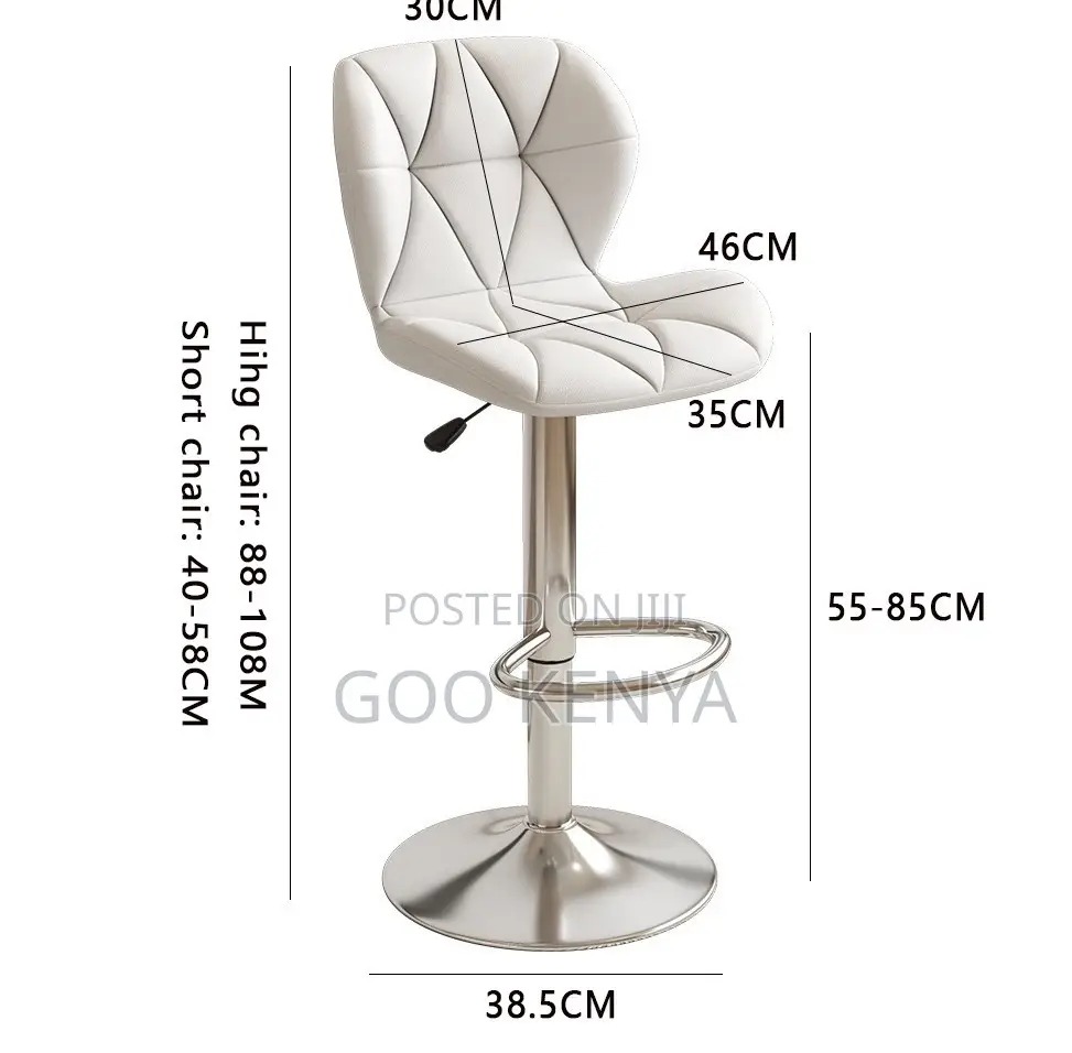 Home Stool; Hotel Room and Kitchen Swivel Chair With Adjusting Height