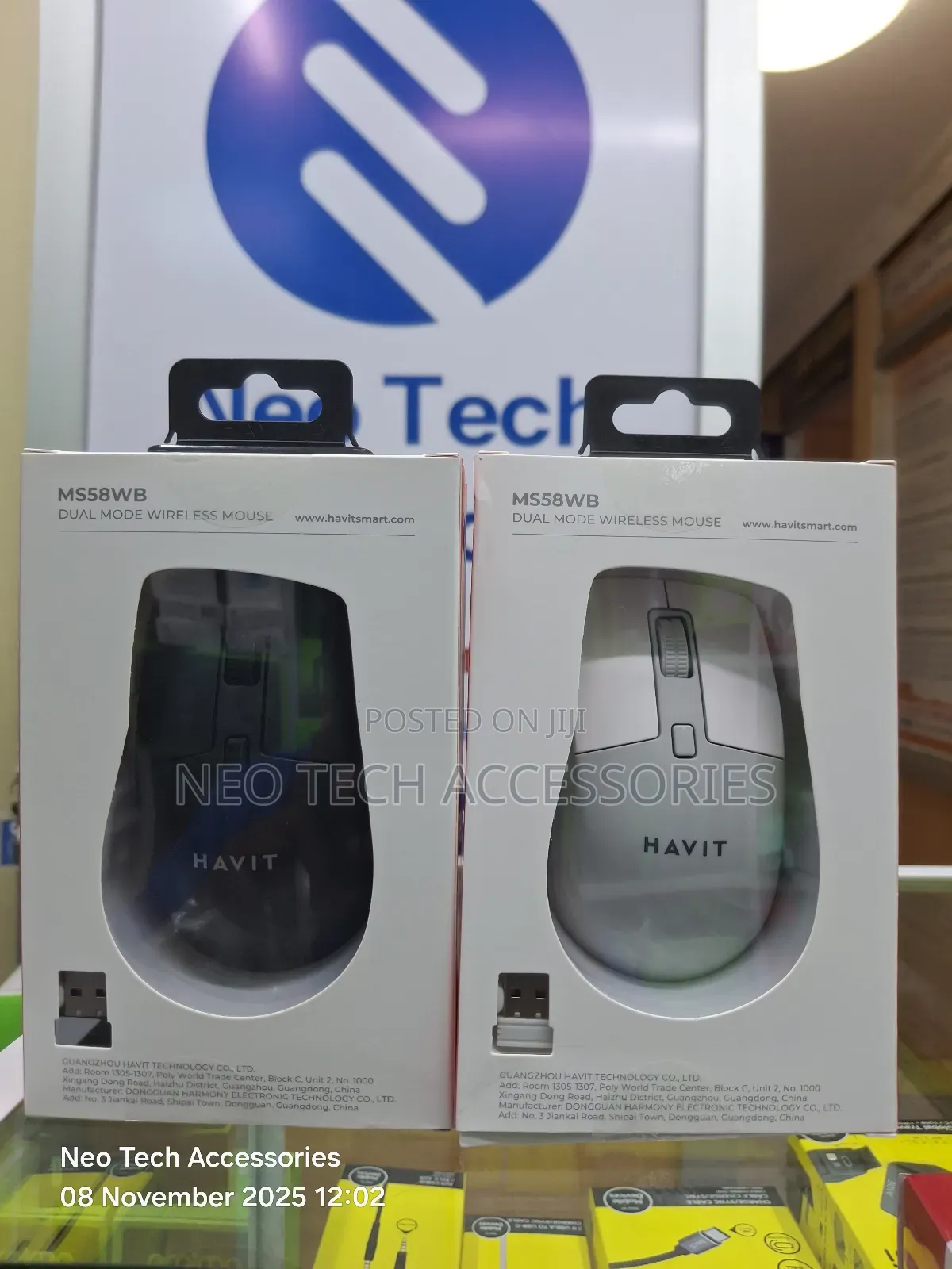 Havit Dual Mode Mouse With Bluetooth. Model. : Ms58wb
