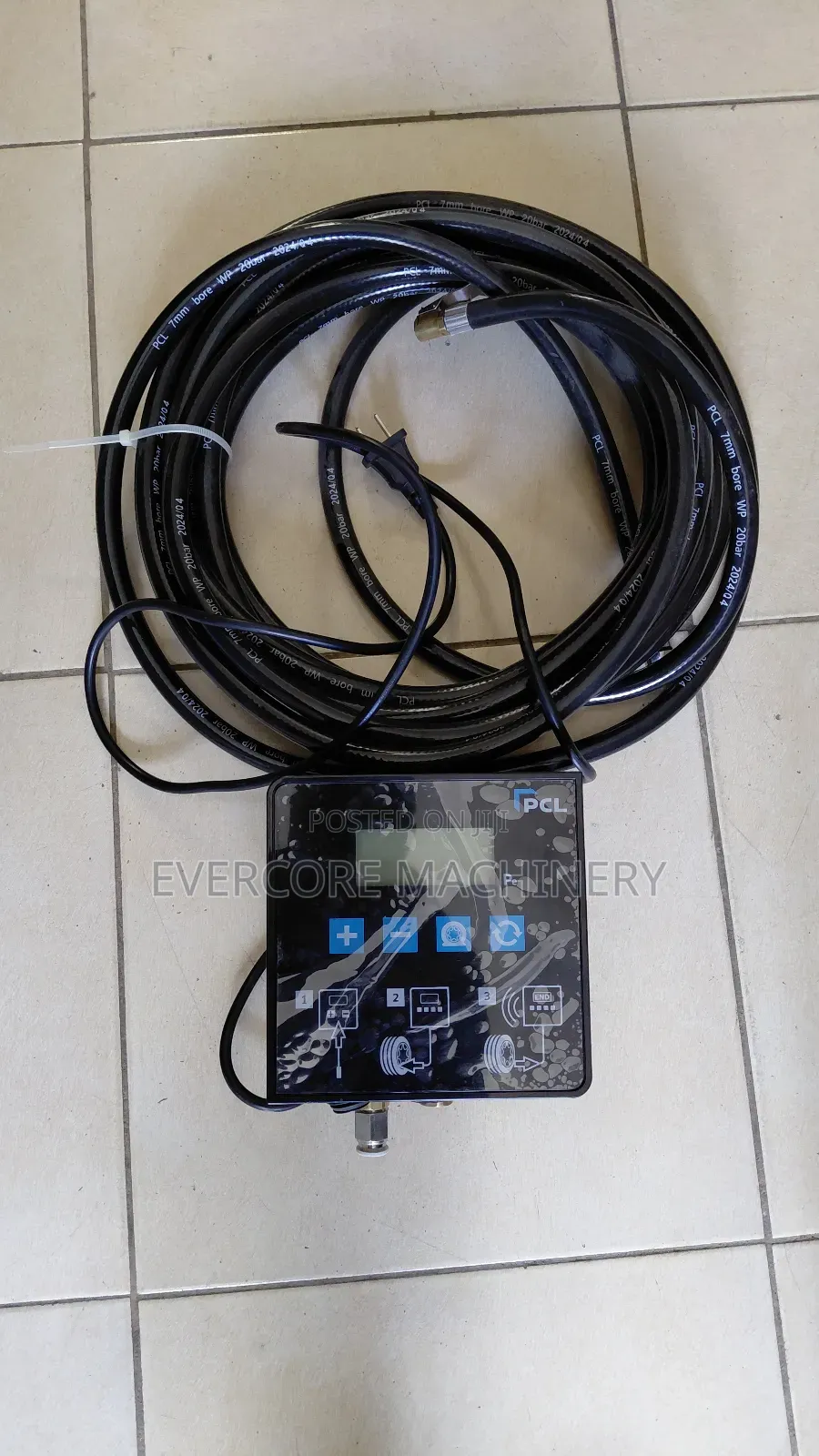 Electric Digital Air Inflator Machine With Aur Pipe.