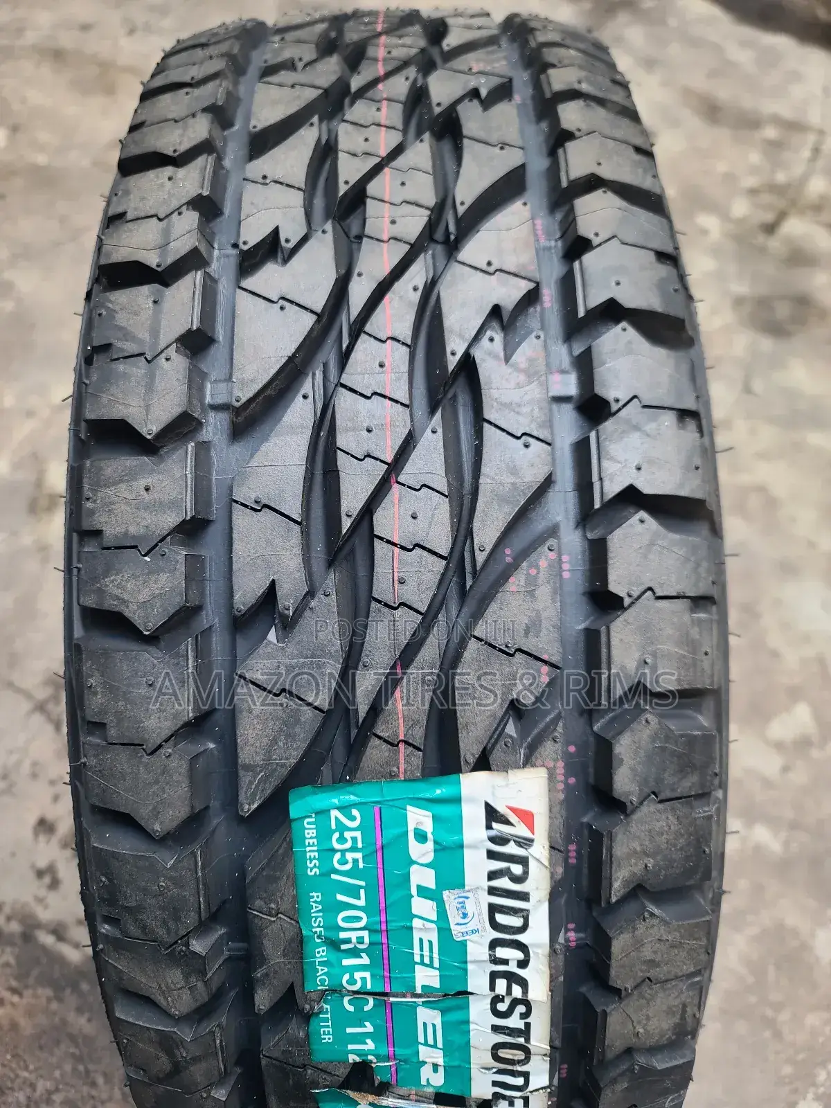 255/70r15 C Bridgestone Tyres Dueler a/T-697 All-Terrain