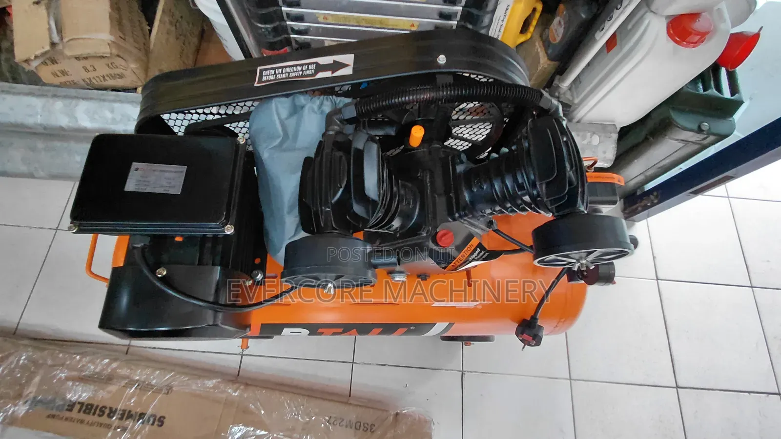 Btali 100litres Electric Air Compressor Machine.