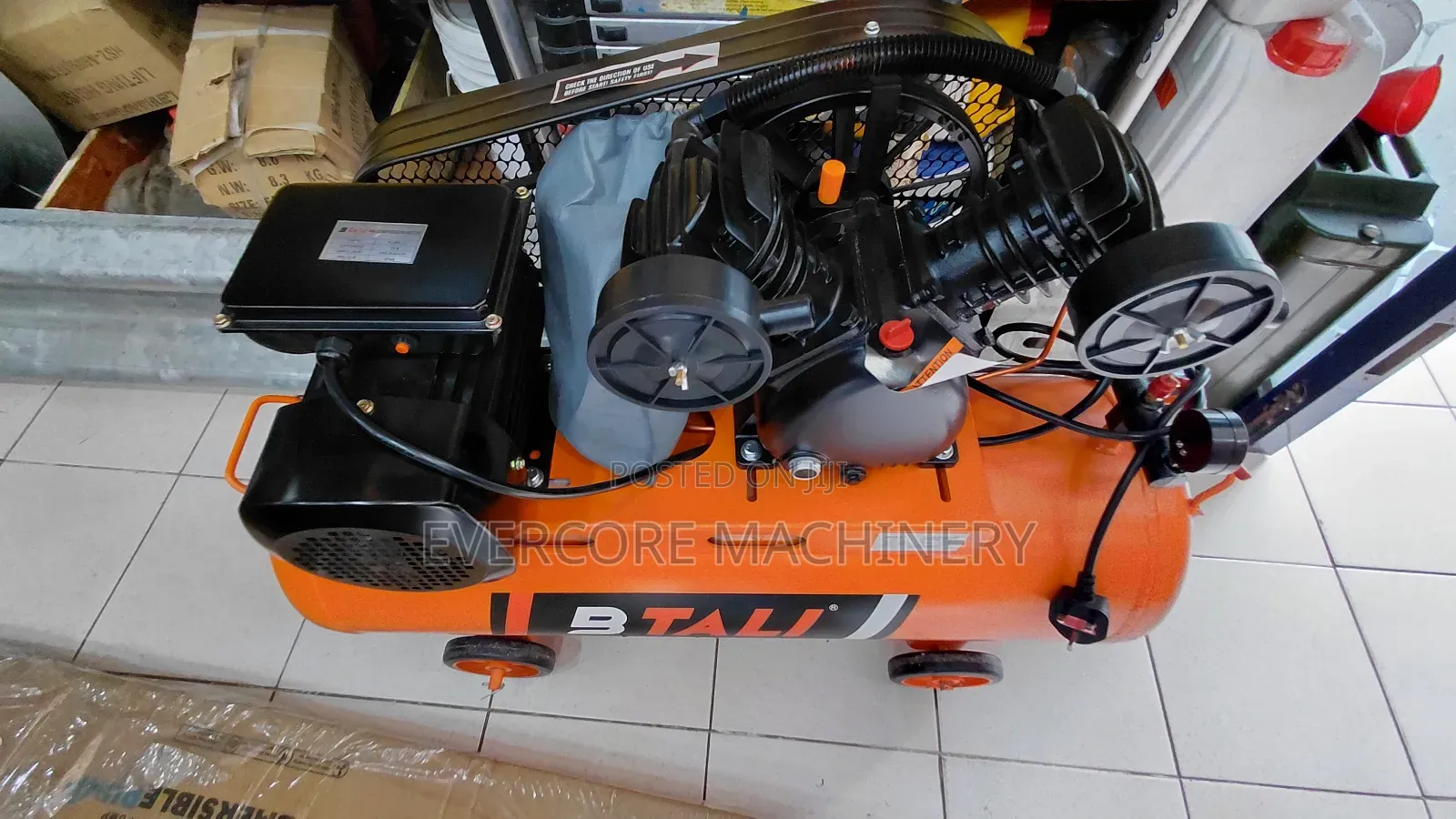 Btali 100litres Electric Air Compressor Machine.
