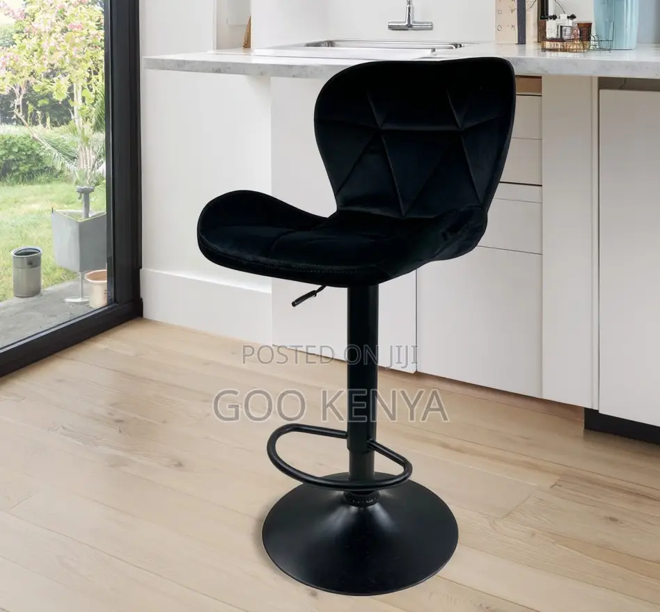 Home Kitchen Stool; Luxury Bar Stool With Comfortable Leather Cushion