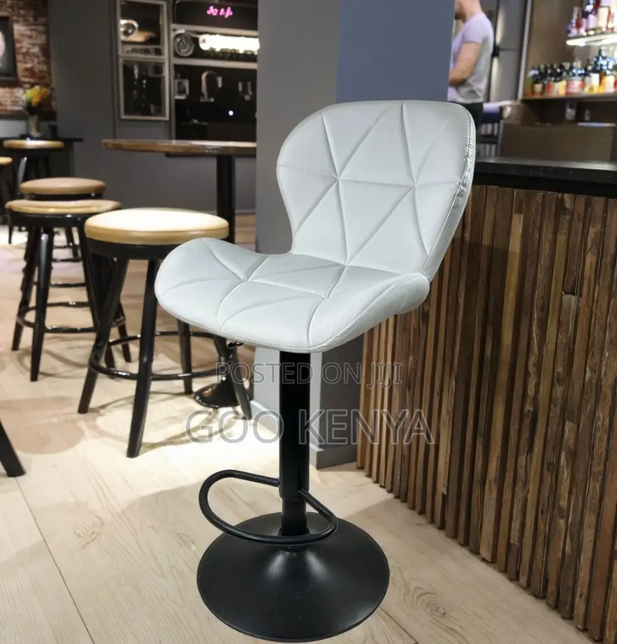 Home Kitchen Stool; Luxury Bar Stool With Comfortable Leather Cushion