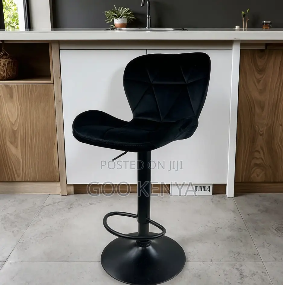 Home Kitchen Stool; Luxury Bar Stool With Comfortable Leather Cushion