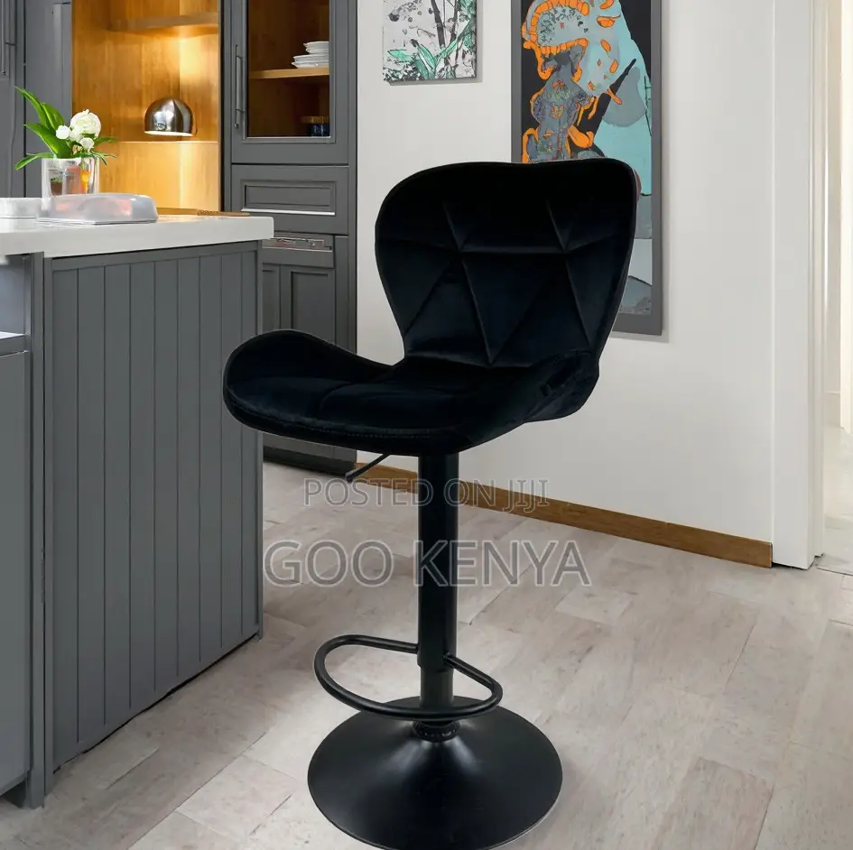 Home Kitchen Stool; Luxury Bar Stool With Comfortable Leather Cushion