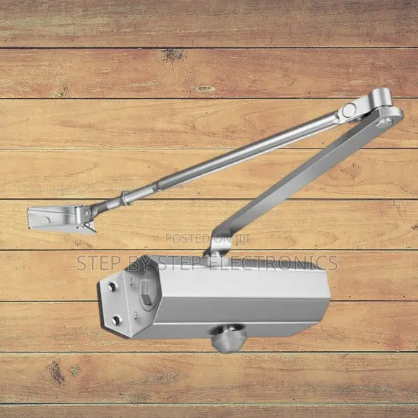 Durable Aluminum Auto Close Door Closer 180° Opening Dual Valve Design
