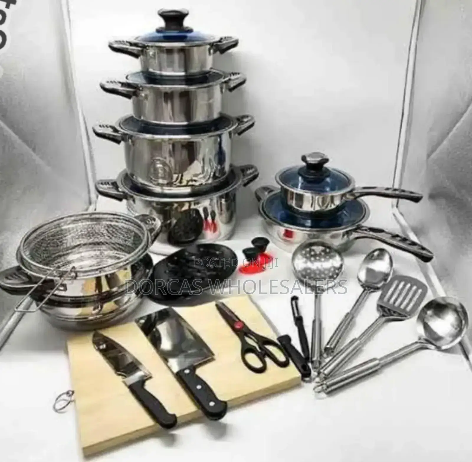 Stainless Steel 30pc Marwa Cookware