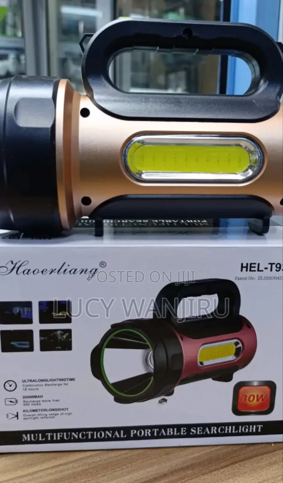 Multifunctional Portable Solar Torch