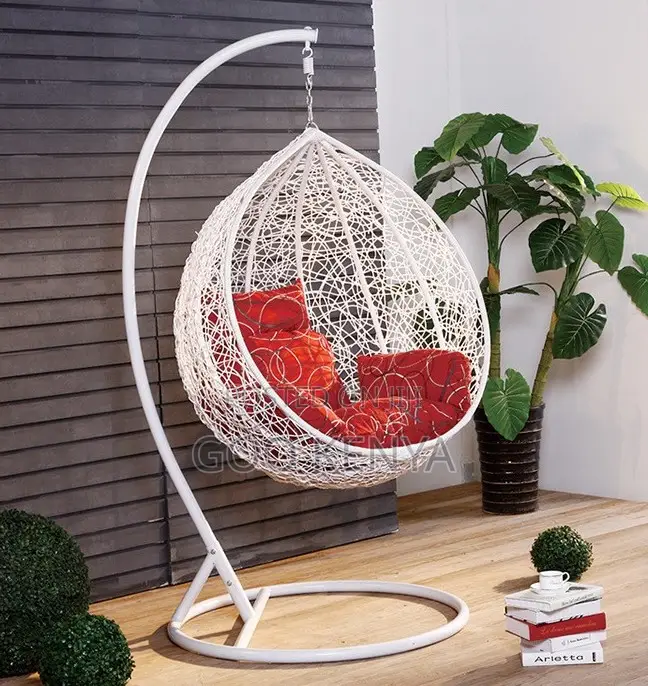 Home Chair; Rattan Swing Hanging Egg Chair for Balcony