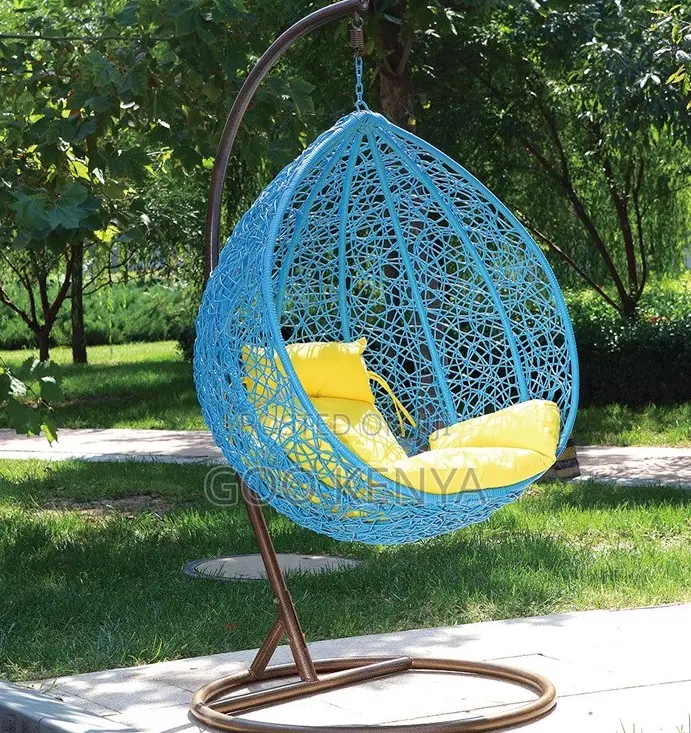 Home Chair; Rattan Swing Hanging Egg Chair for Balcony