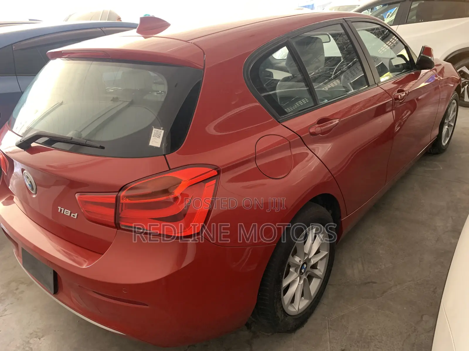 BMW 118d 2017 Red