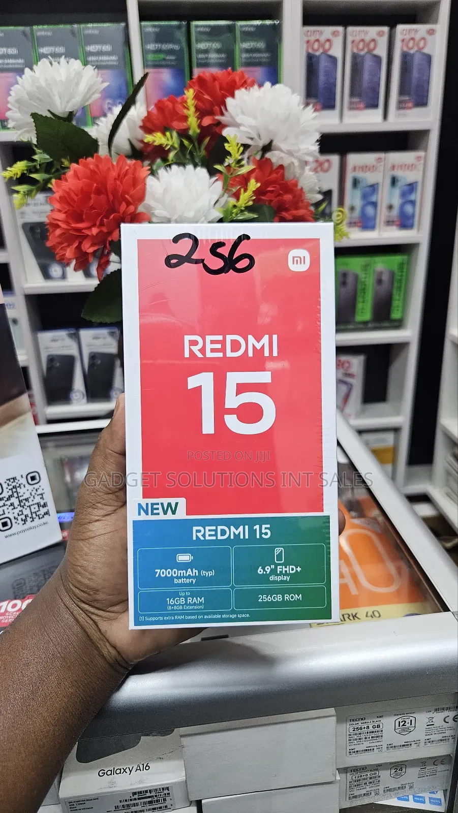 New Xiaomi Redmi 15 256 GB Red