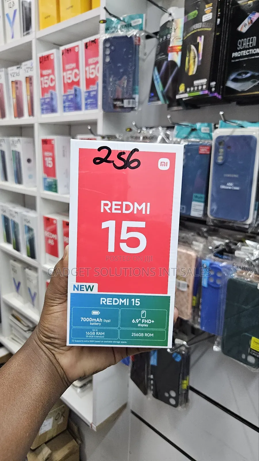 New Xiaomi Redmi 15 256 GB Red