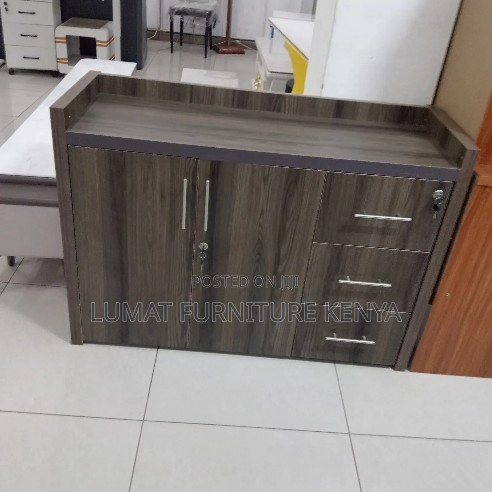 Wooden Side Storage Unit