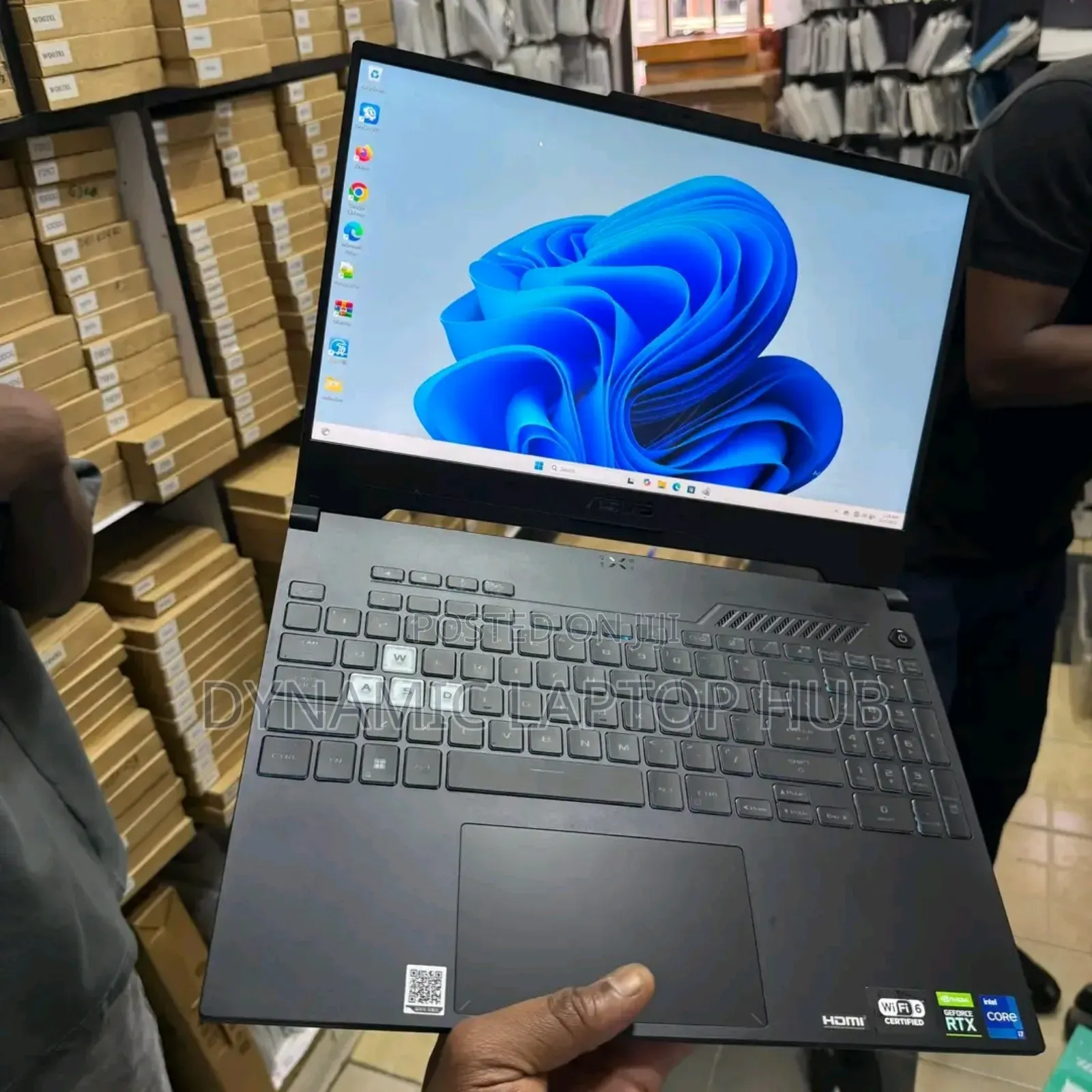Laptop Asus TUF Dash F15 16GB Intel Core I7 SSD 512GB
