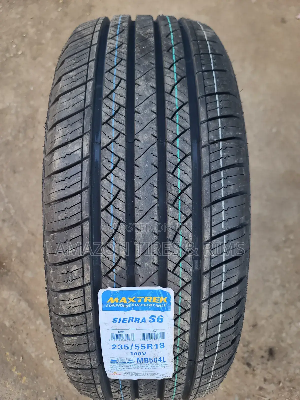 235/55r18 Maxtrek Tyres 100v Sierra S6