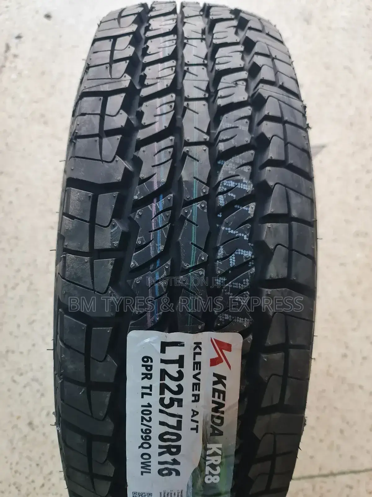 225 /70 R16 Kenda Tyres(All Terrrain)