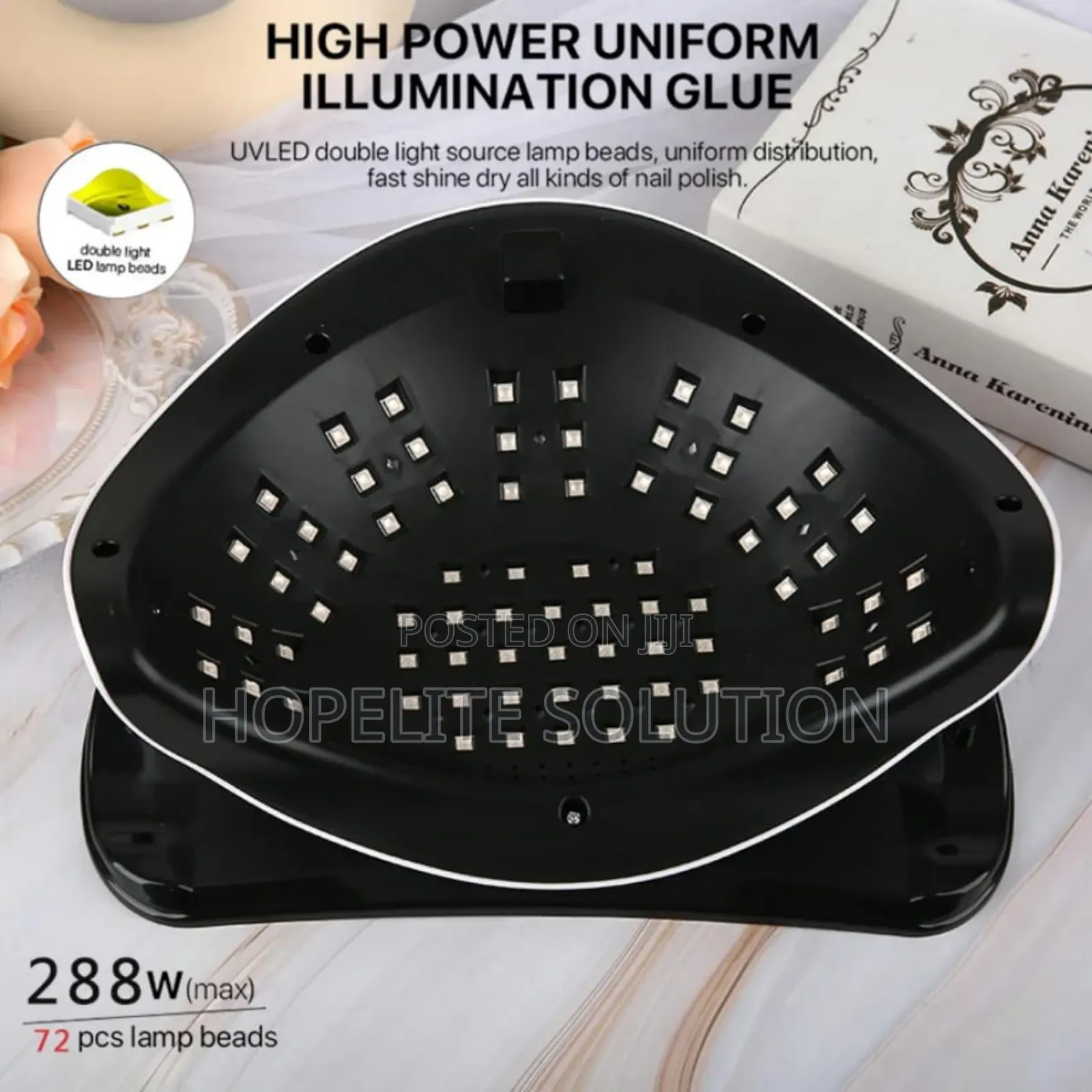 288w 2 In1 Led Uv Nail Curing Lamp