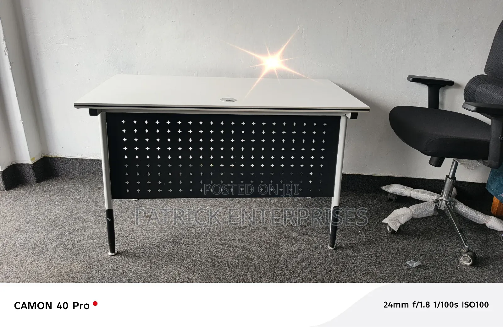 Imported Modern Metallic It Computer Study Desk 1200mm
