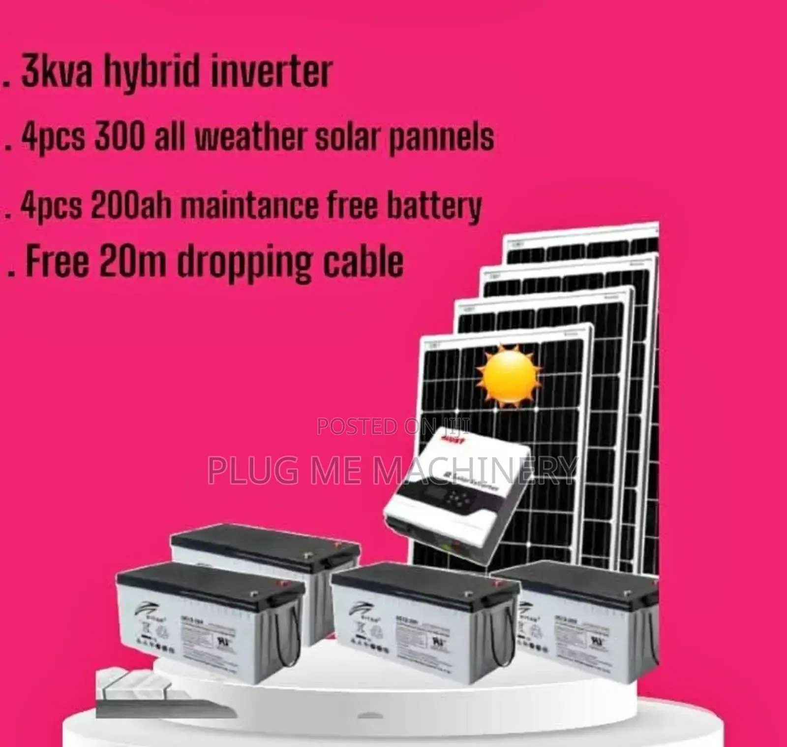 3kva Full Kit Solar System