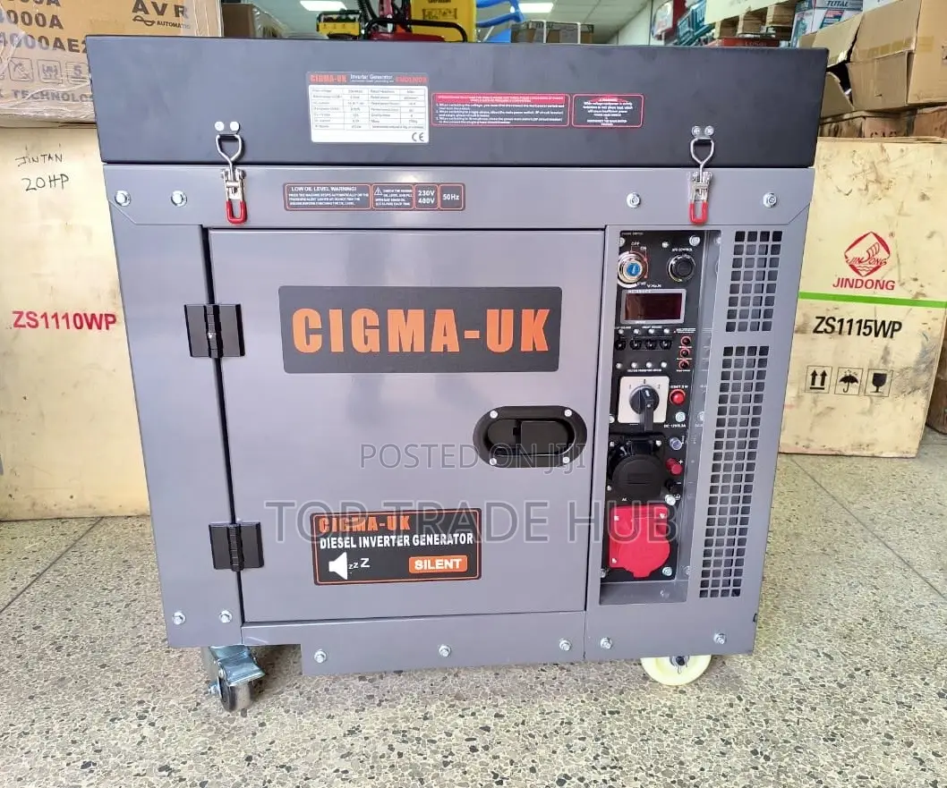 Cigma-uk Silent Diesel Inverter Generator 12kva Ats (New Technology)