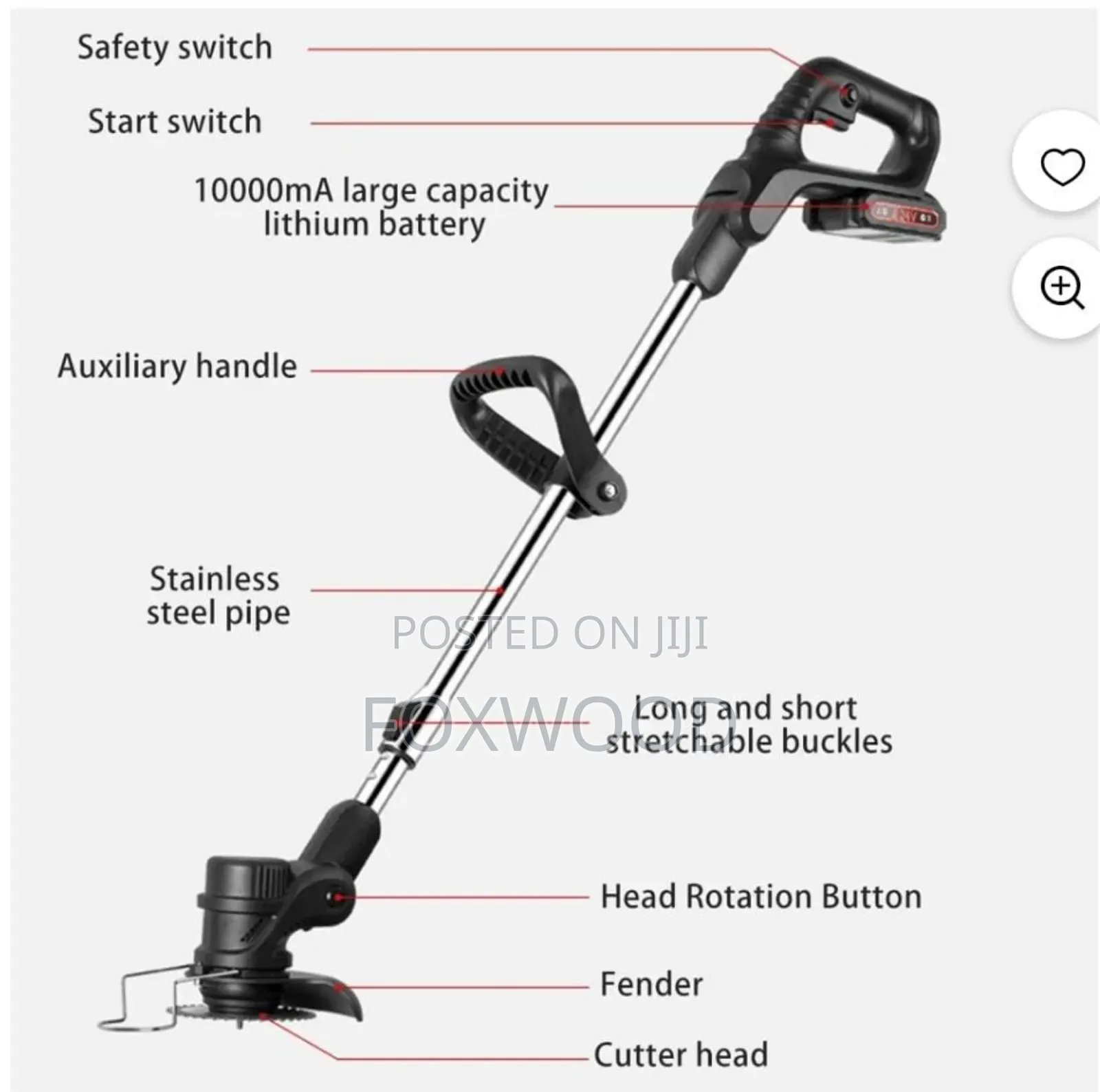 Cordless Electric Lawn Mower