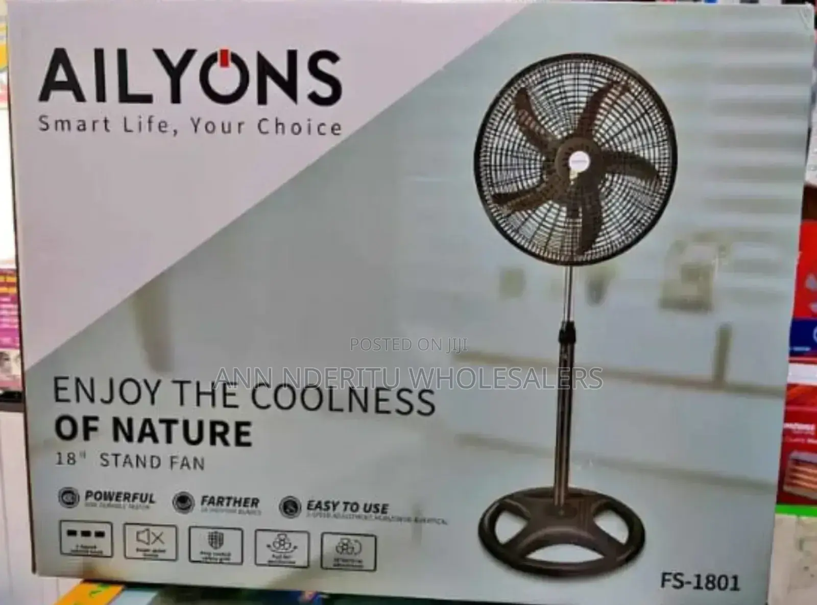 High Quality Ailyons Standing Fan 18inch