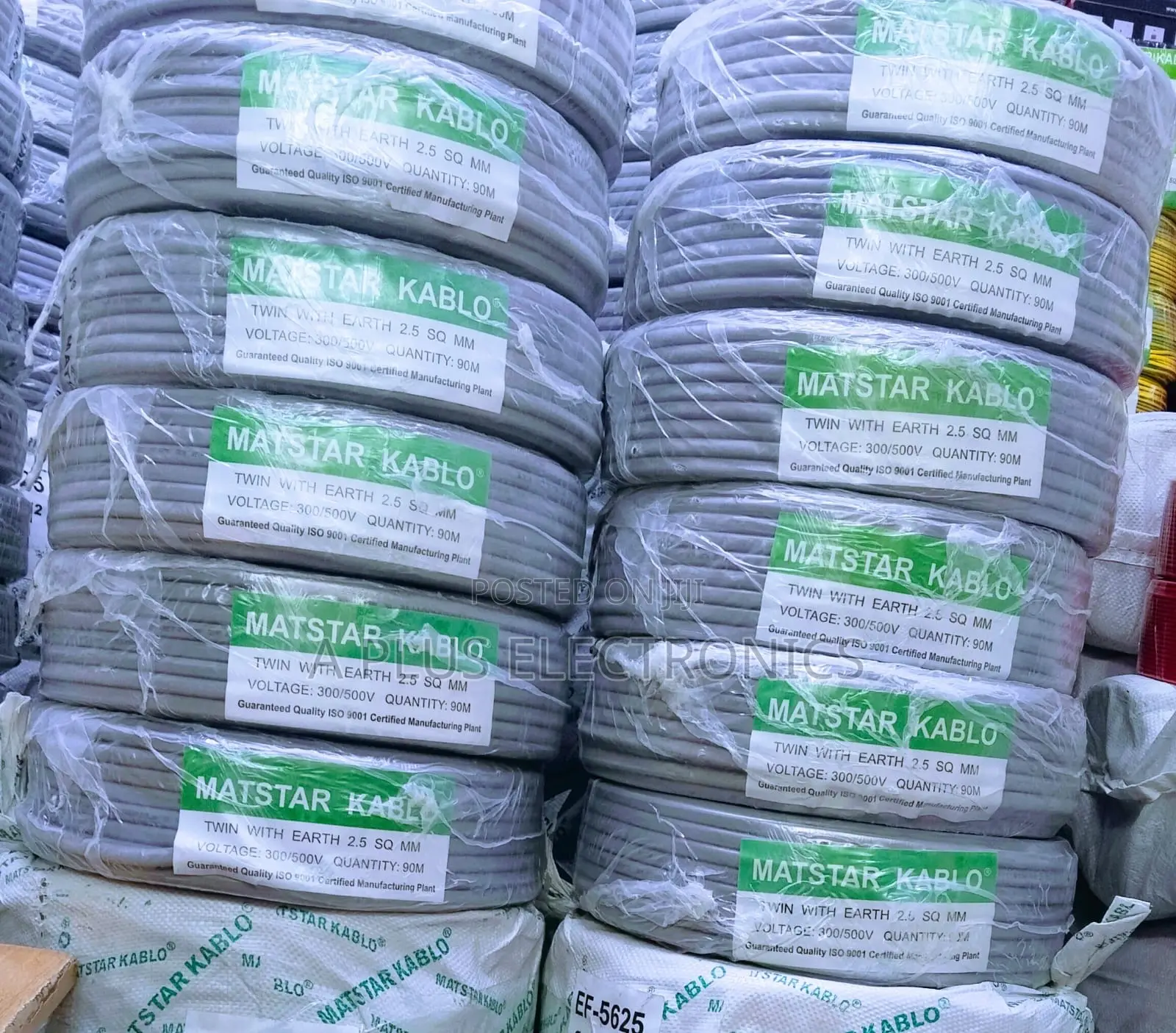 Matstar 2.5mm Twin Earth Electrical Cable