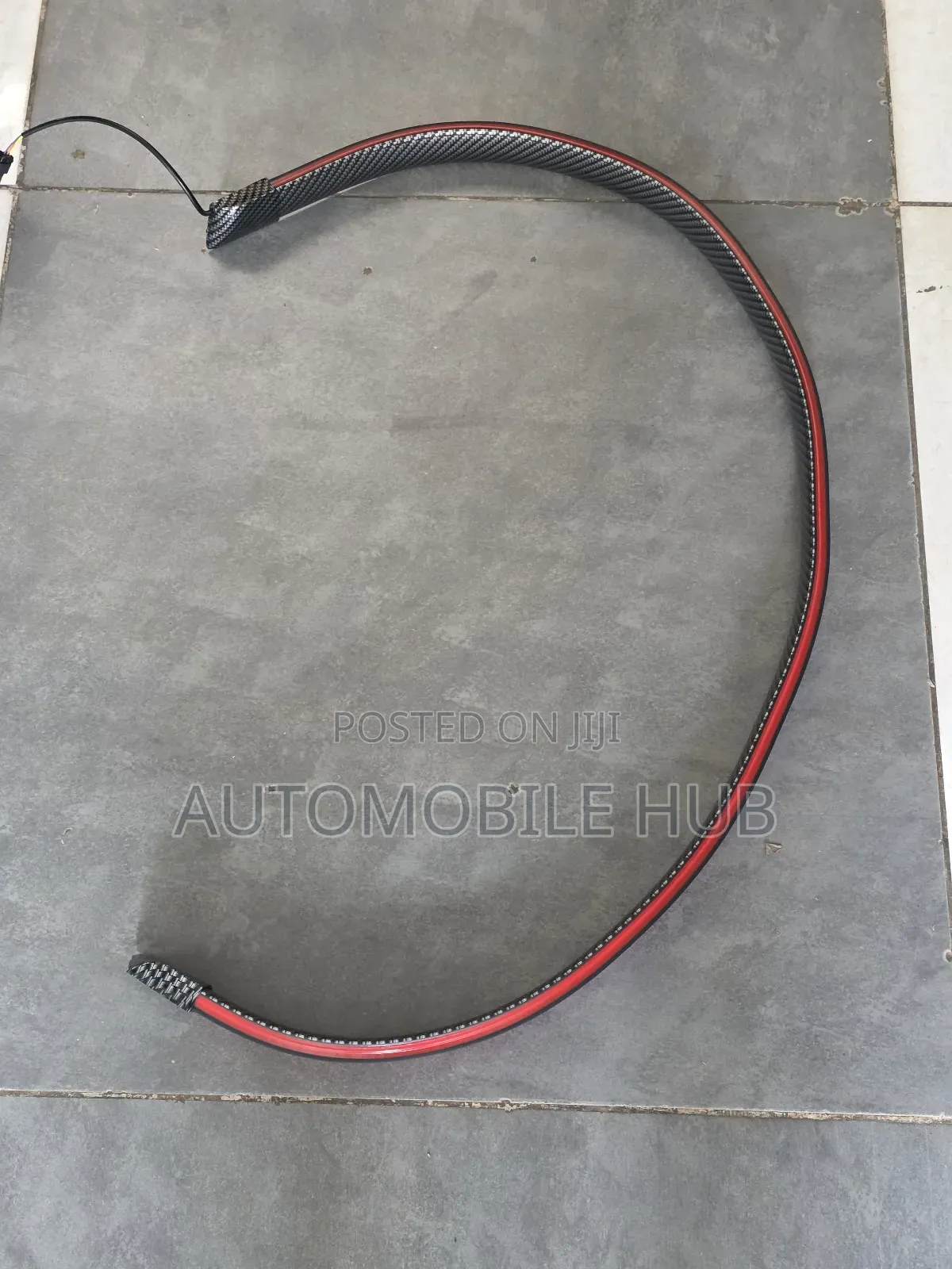 Universal Samurai Led Rear Lip Spoiler With Brake Light