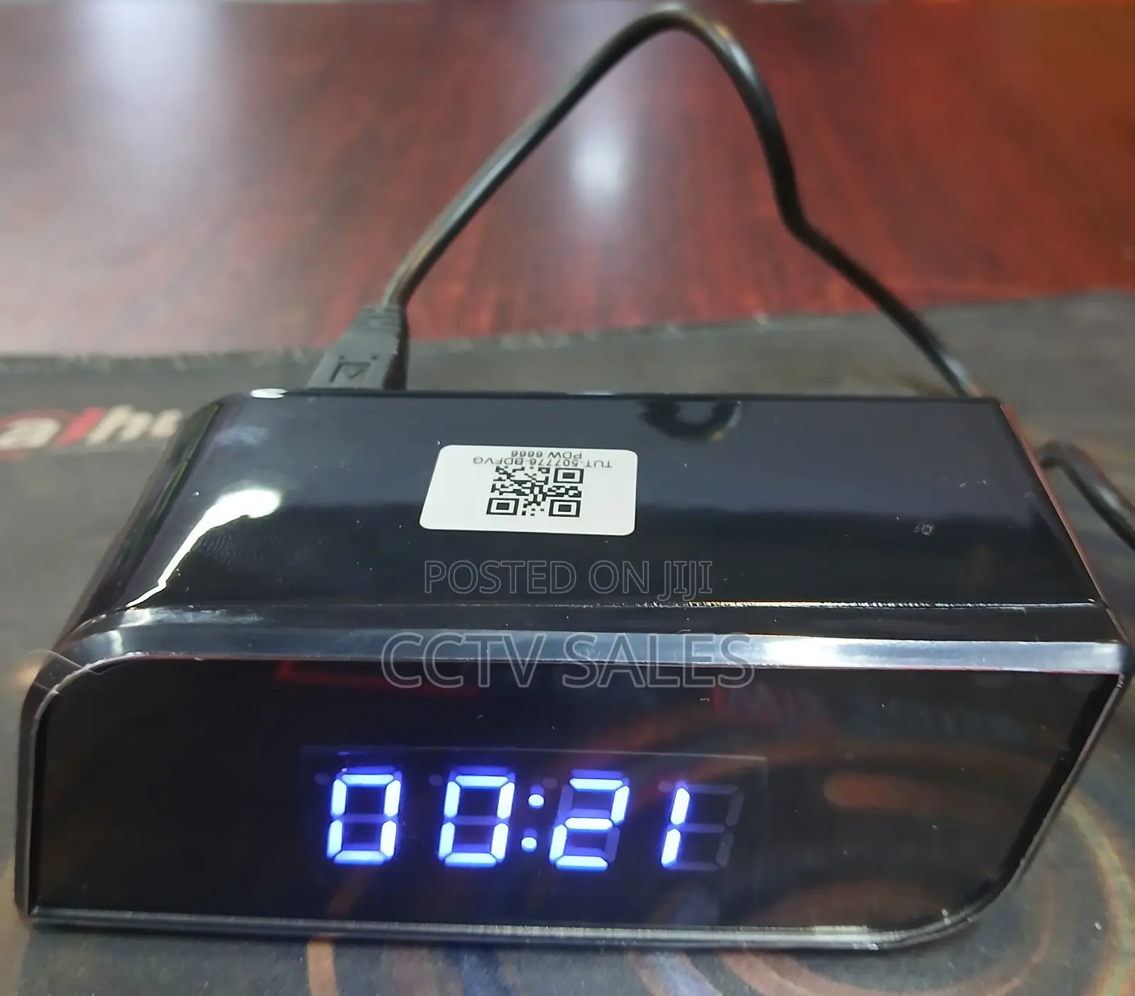 Restocked Hd Wifi Clock Camera Hidden Spy CCTV