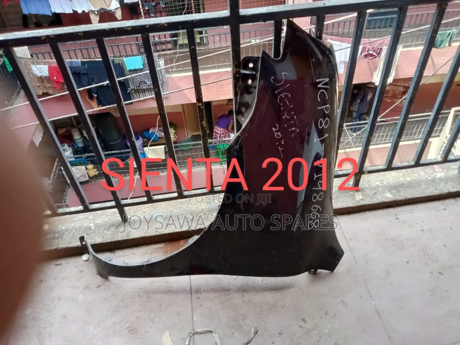 Toyota Sienta 2012 Wing/Fender