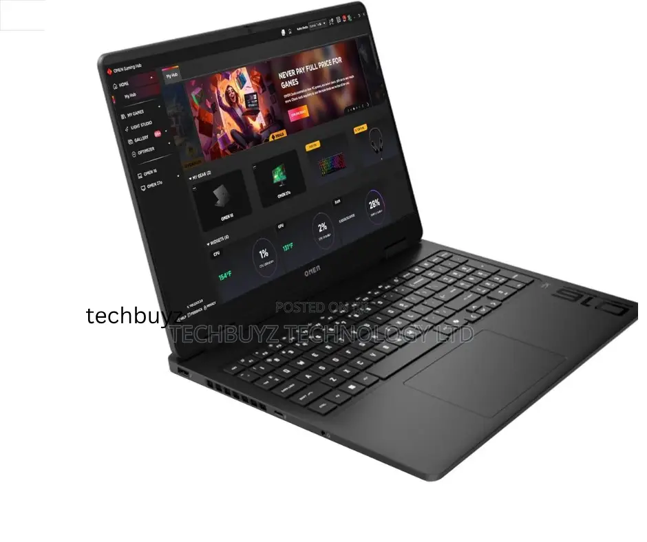 New Laptop HP Omen 16 16GB Intel Core Ultra 7 SSD 1T