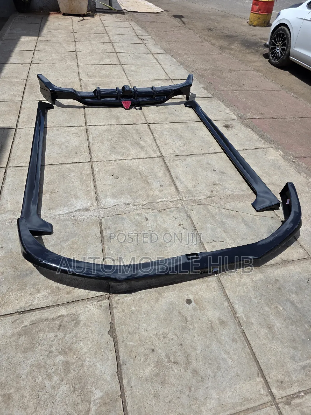 Honda Fit 2017+ Body Enhancement Kit – Lip,Side Skirts Rear Diffuser