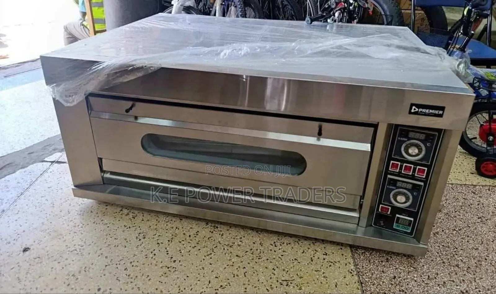 1 Deck 2 Tray Oven