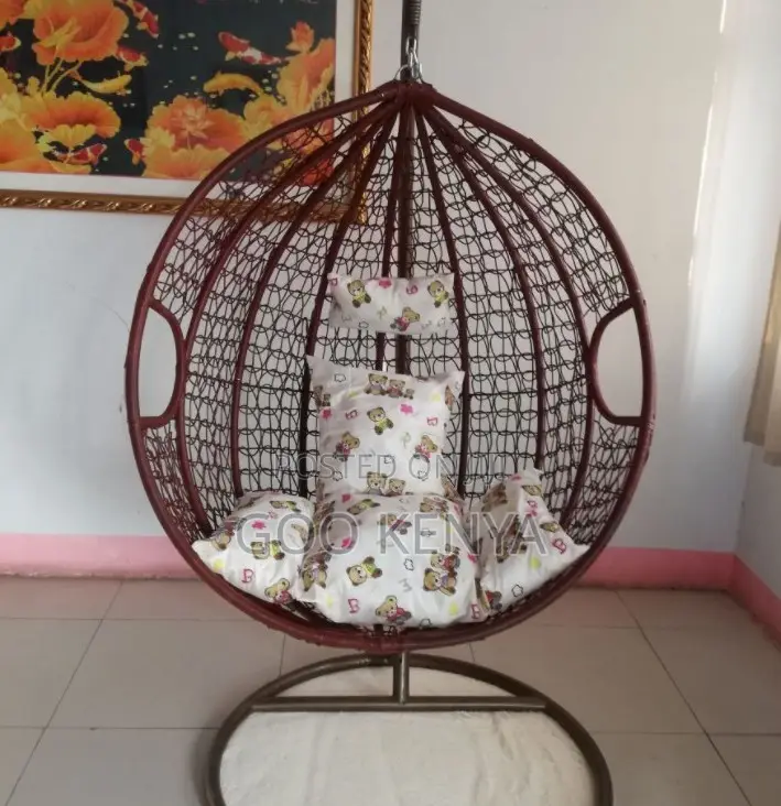 Home Chair; Stylish Hanging Chair With Rattan for Indoor/Outdoor Use