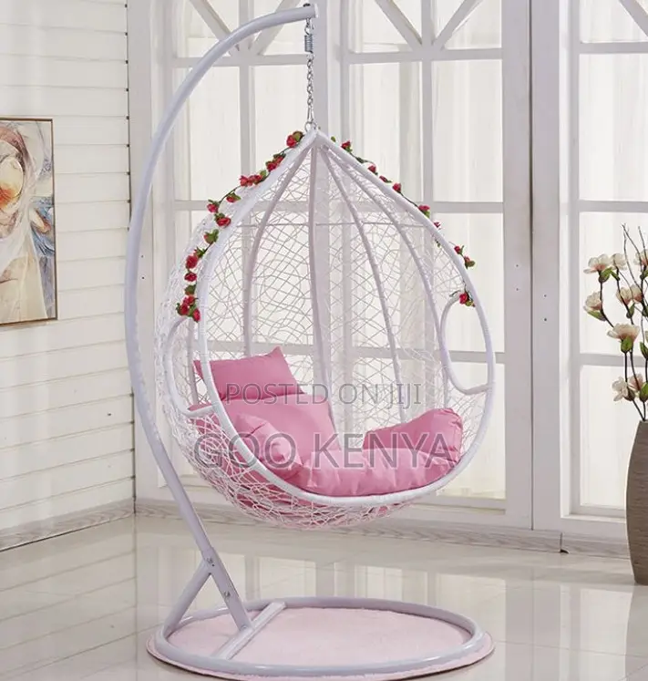 Home Chair; Stylish Hanging Chair With Rattan for Indoor/Outdoor Use