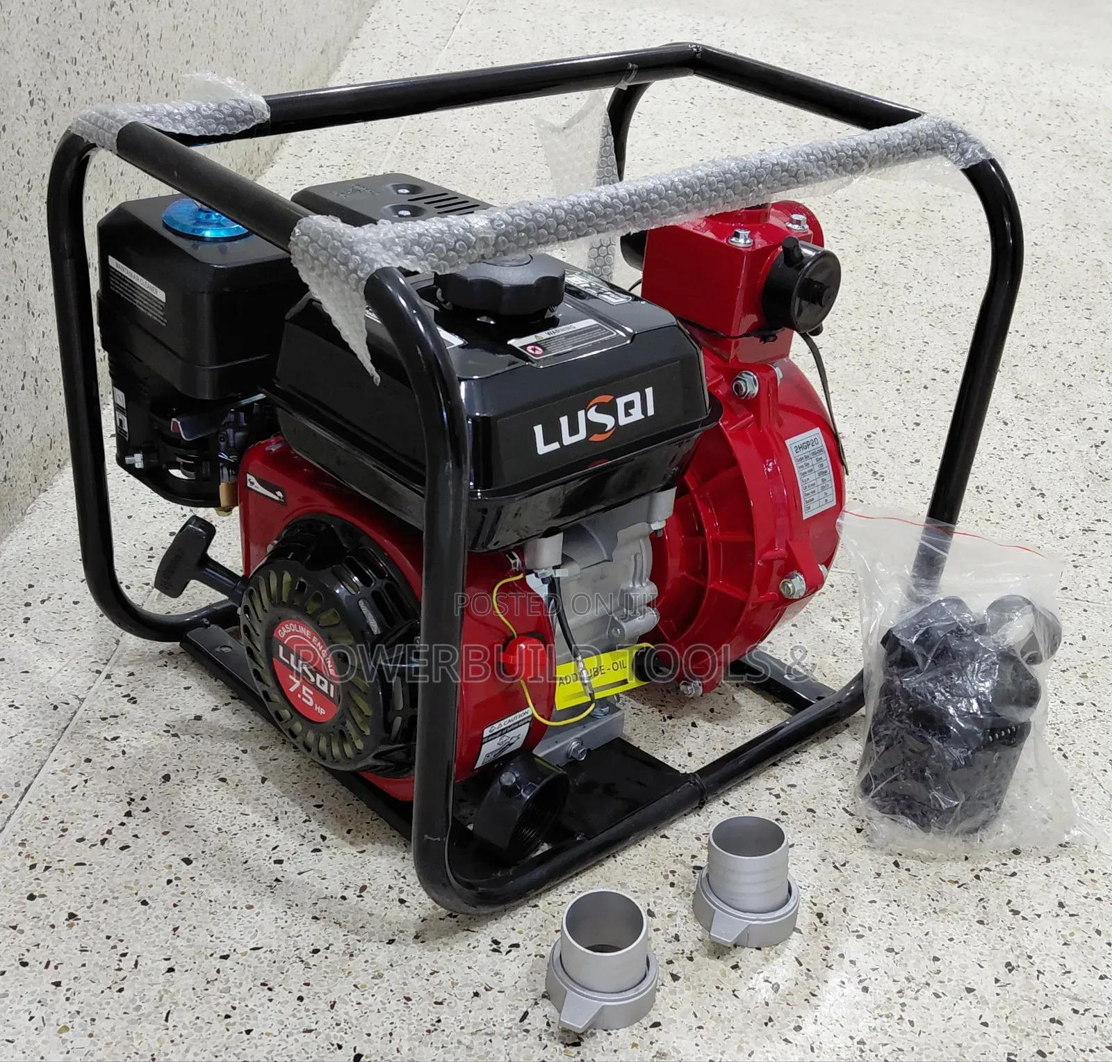 Lusqii 2" High Pressure Waterpump 7.5hp Complete