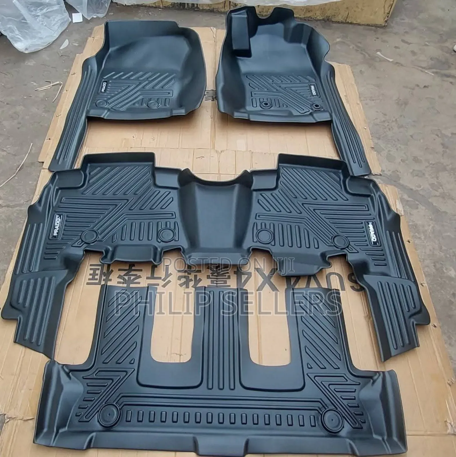 Bucket Mats – 3d Car Floor Mats for Toyota Prado 150