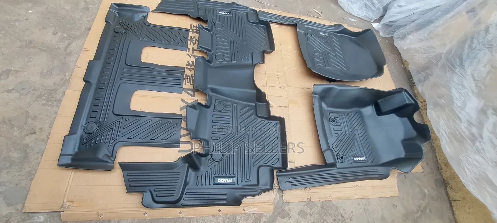Bucket Mats – 3d Car Floor Mats for Toyota Prado 150