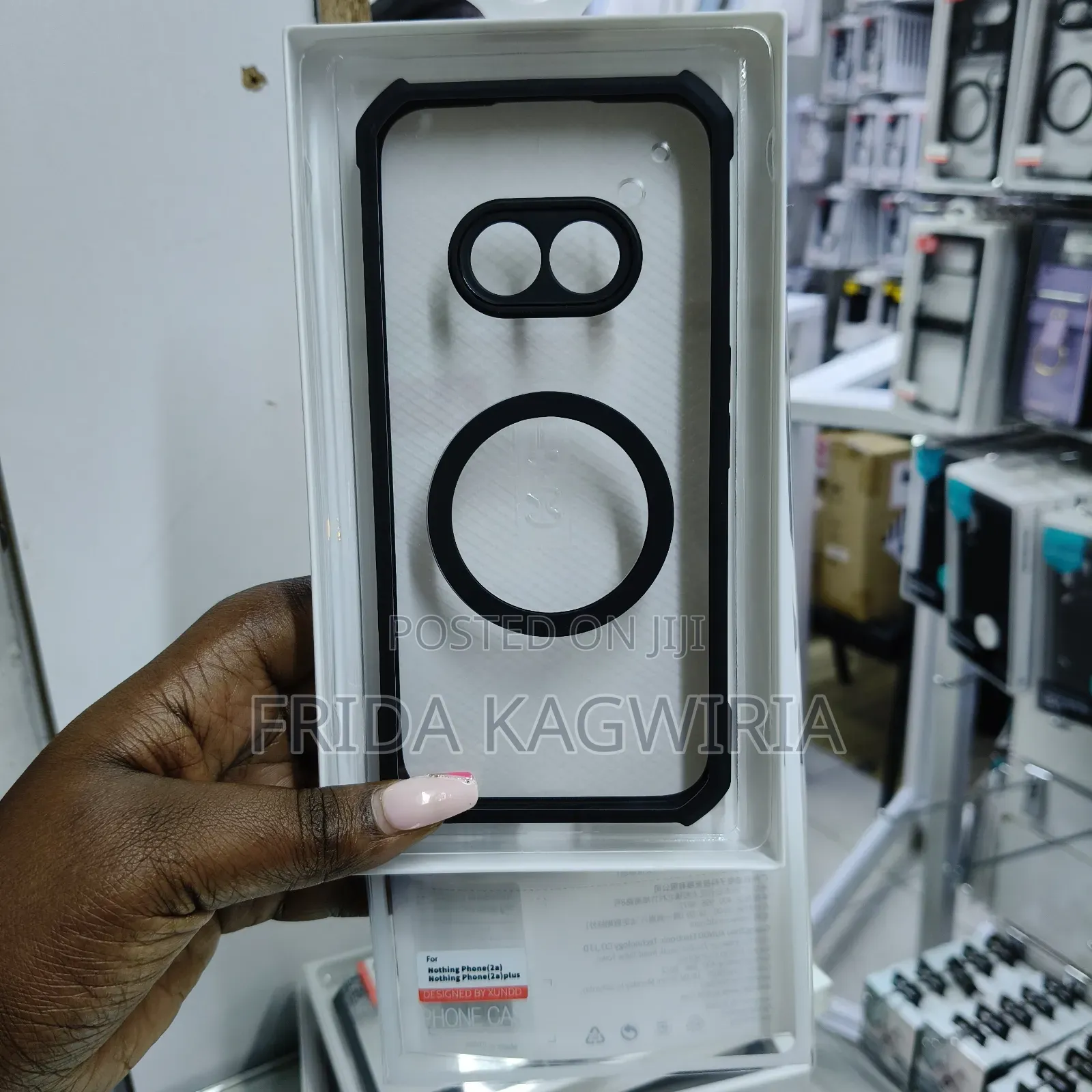 Xundd Shockproof Clear Back Cover For Nothing Phone 2a