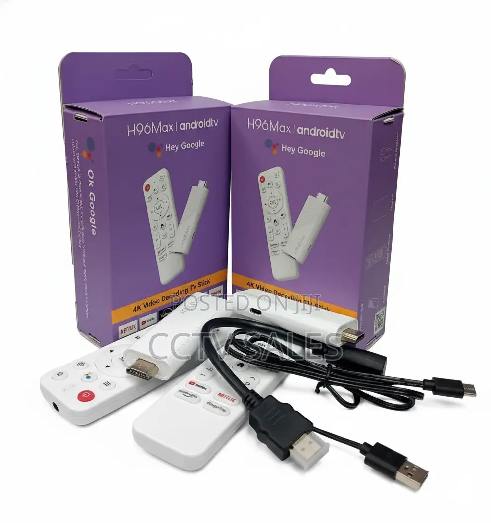 Android Tv Stick H96max With Hey Google