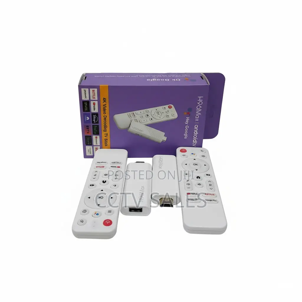 Android Tv Stick H96max With Hey Google