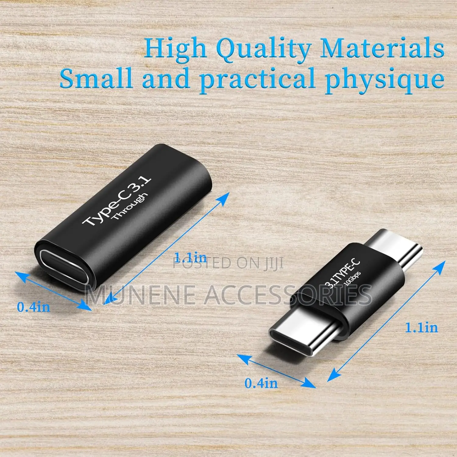 Usb C 3.1 Female to Female and Male to Male Adapter