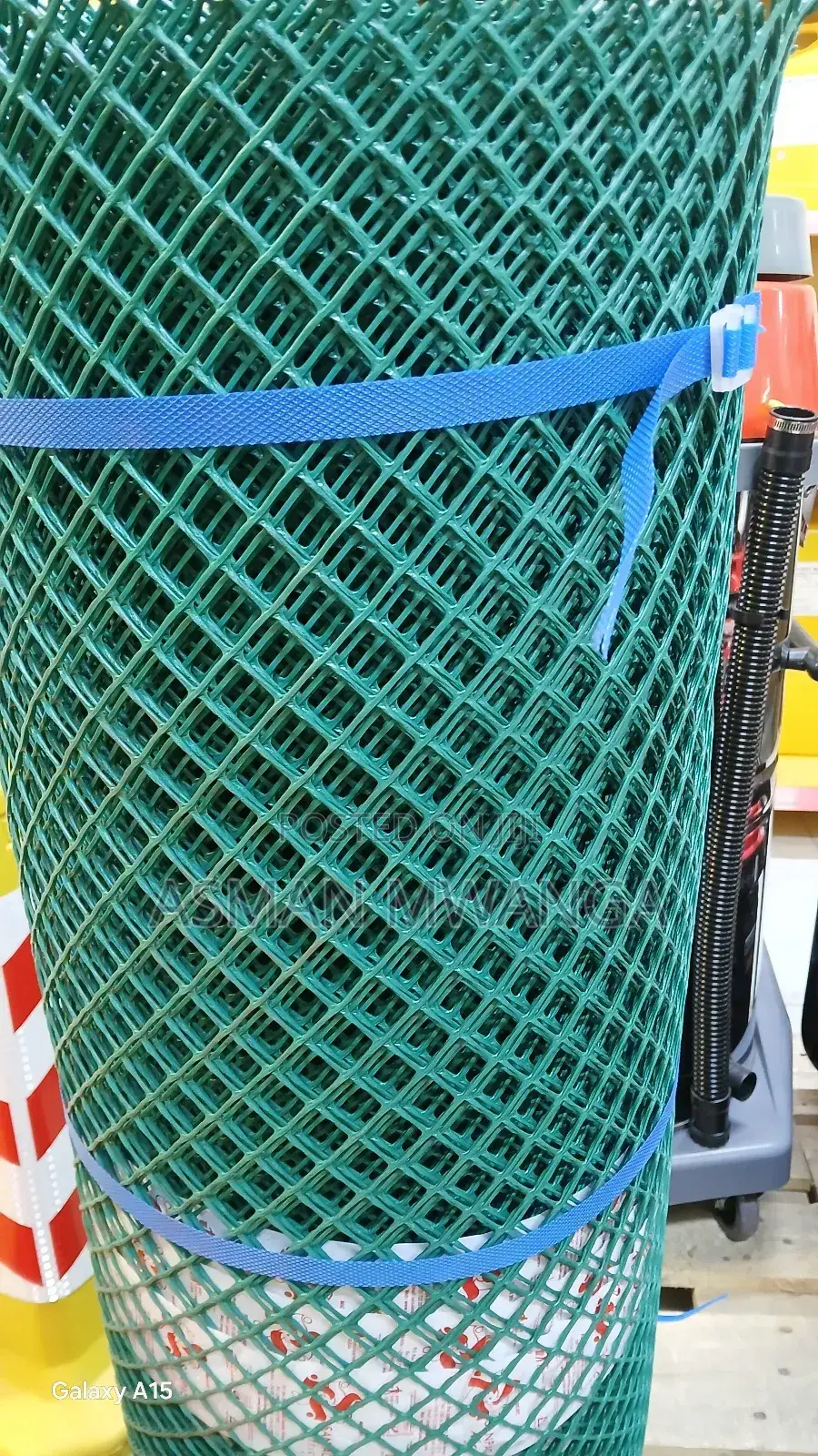Plastic Flat Net Green 25mtrs ×1.2m